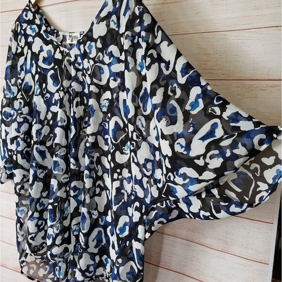 Show Me Your Mumu Swim/Beach Coverup/Oversized Top Animal Print - Picture 4 of 6